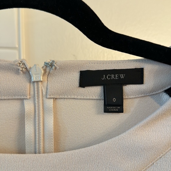 J.Crew color block navy & cream tunic - Picture 2 of 4